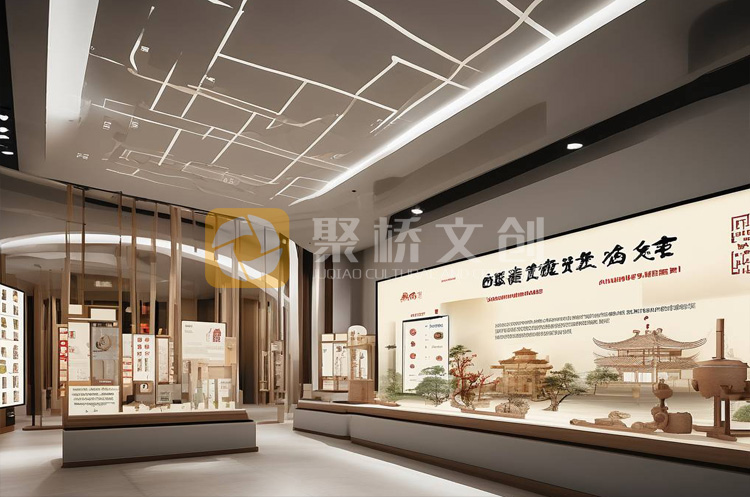 中醫(yī)藥企業(yè)展廳設計：現代技術的巧妙運用，展現傳統(tǒng)智慧