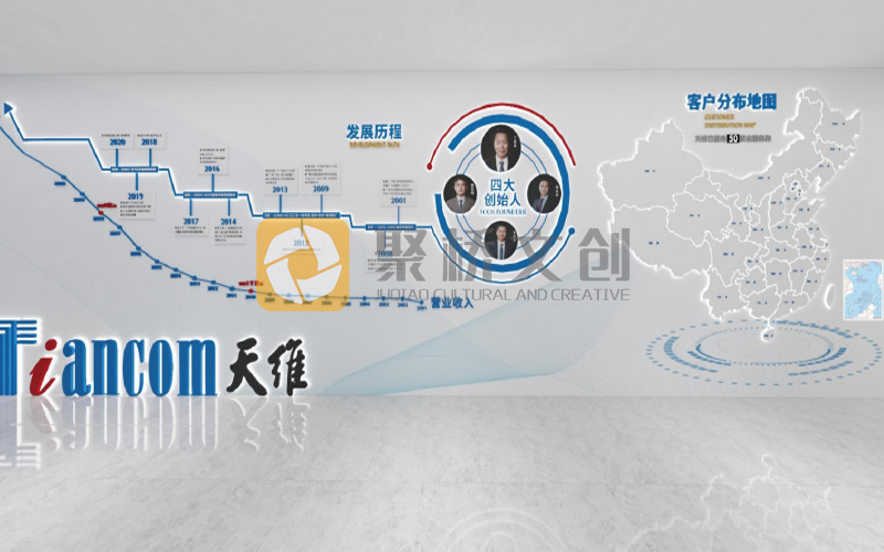 企業(yè)品牌展廳怎么設(shè)計？3個核心思路讓品牌會“說話”-聚橋文創(chuàng)